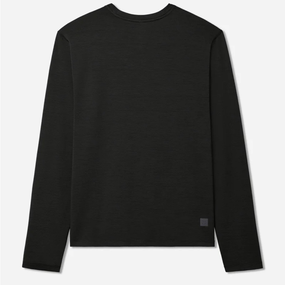 Like New - Ten Thousand. Interval/Versatile long sleeve shirt. Black. Size L - Picture 2 of 4